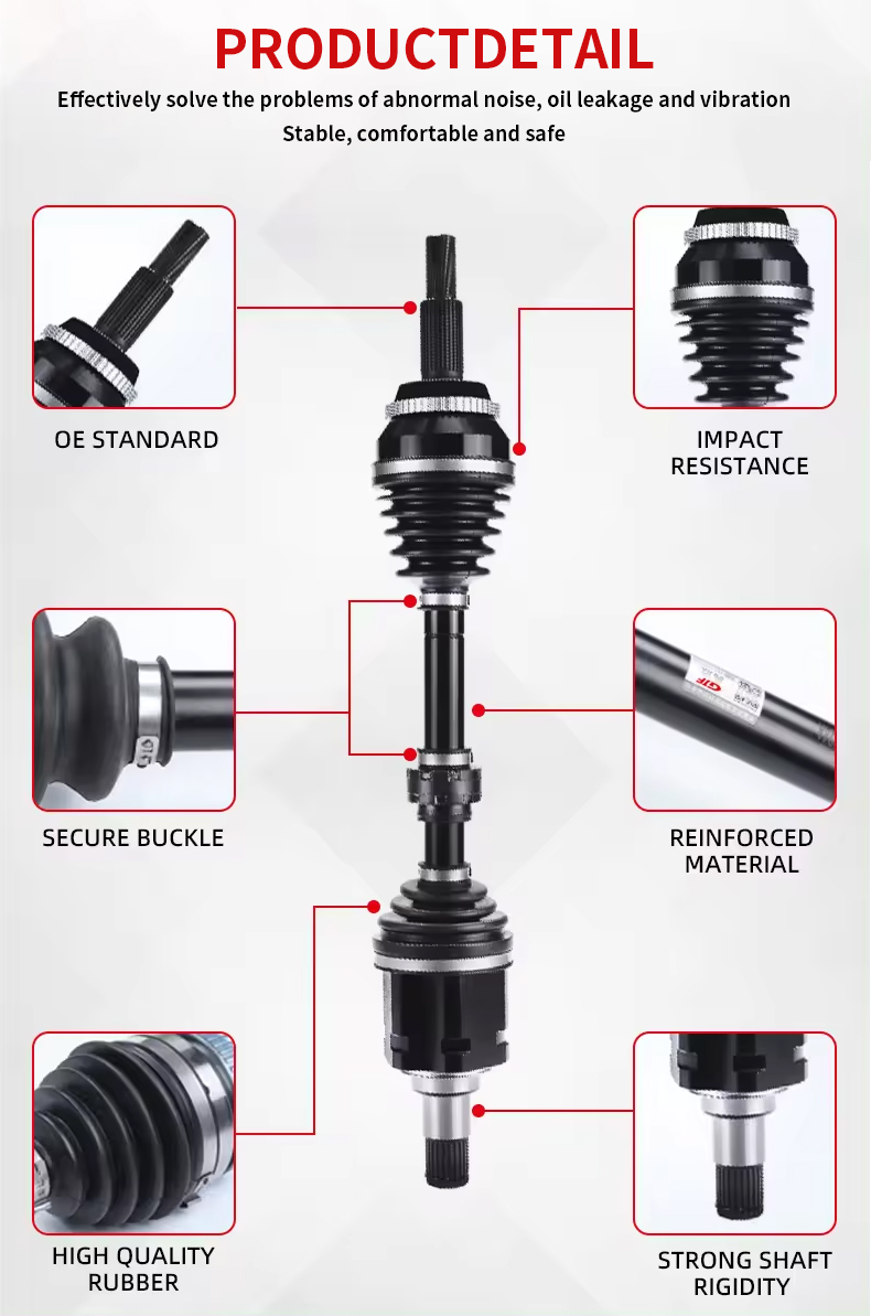 Car CV Joint Drive Shaft For FORD FOCUS 4M513B437HD